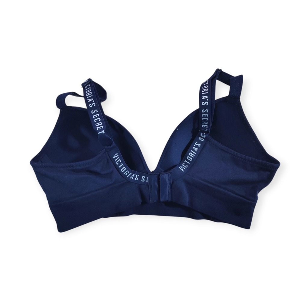 Victoria's Secret Blue Seamless Bra with Adjustable Straps Size Small - Picture 5 of 9